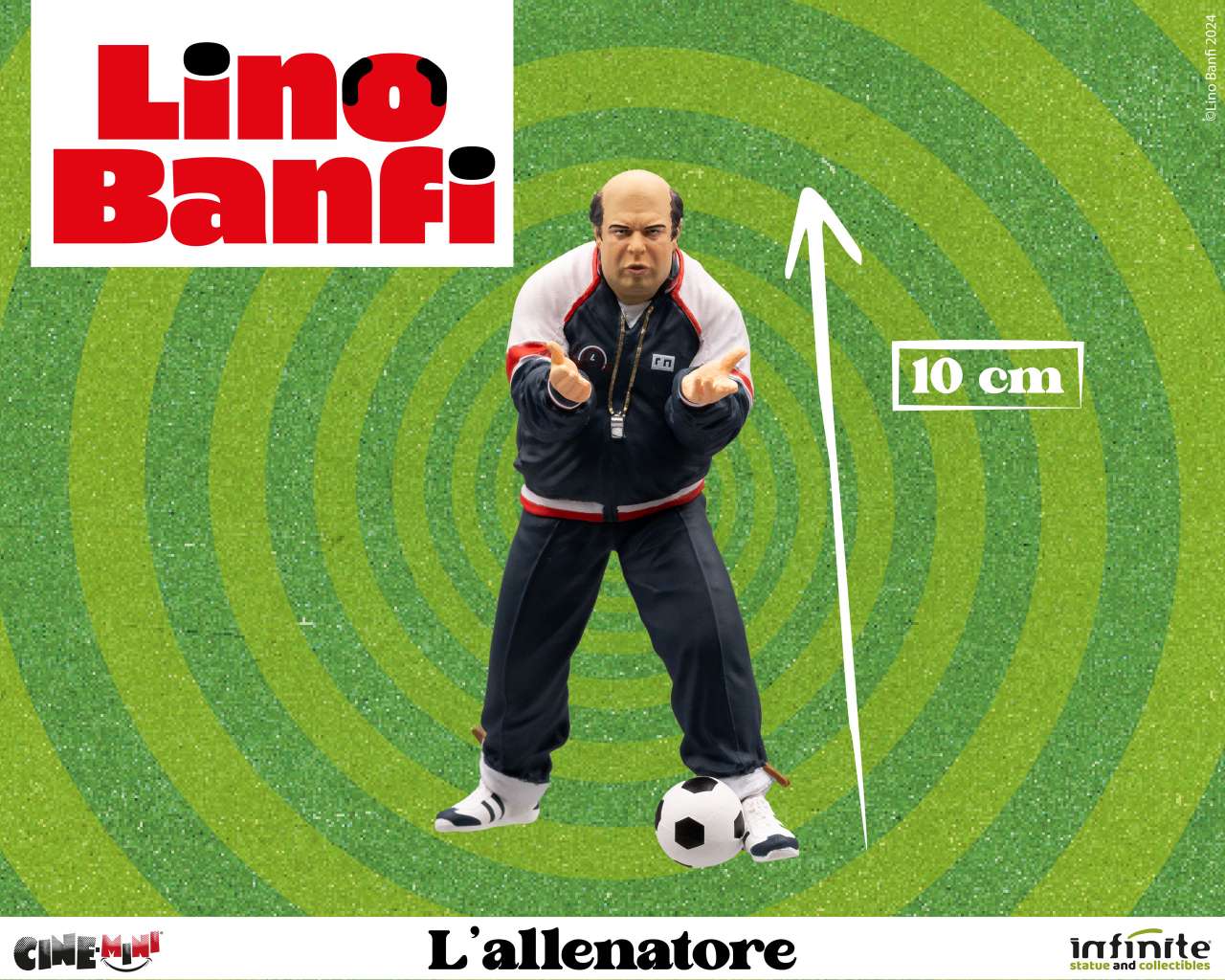 Lino Banfi L’Allenatore nel pallone - Mini Figura PVC 10cm
