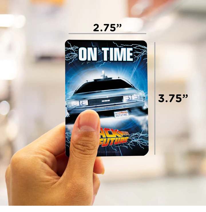 Magnete Lavastoviglie Doubleface “Ritorno al Futuro” – Clean/Dirty – Con Piastra Adesiva