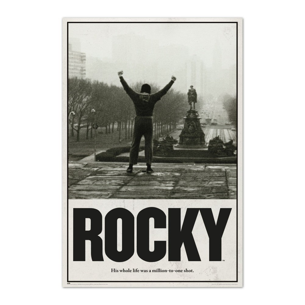 Poster Rocky Ufficiale – Icona del Cinema