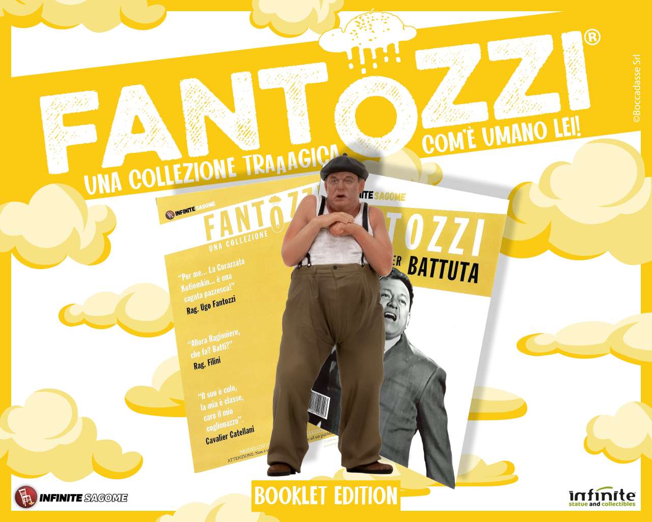 Mini Figure PVC Booklet Edition · FANTOZZI ‘Com’è Umano Lei!’