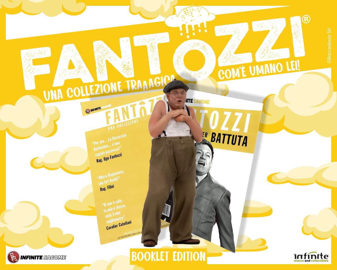 Mini Figure PVC Booklet Edition · FANTOZZI ‘Com’è Umano Lei!’