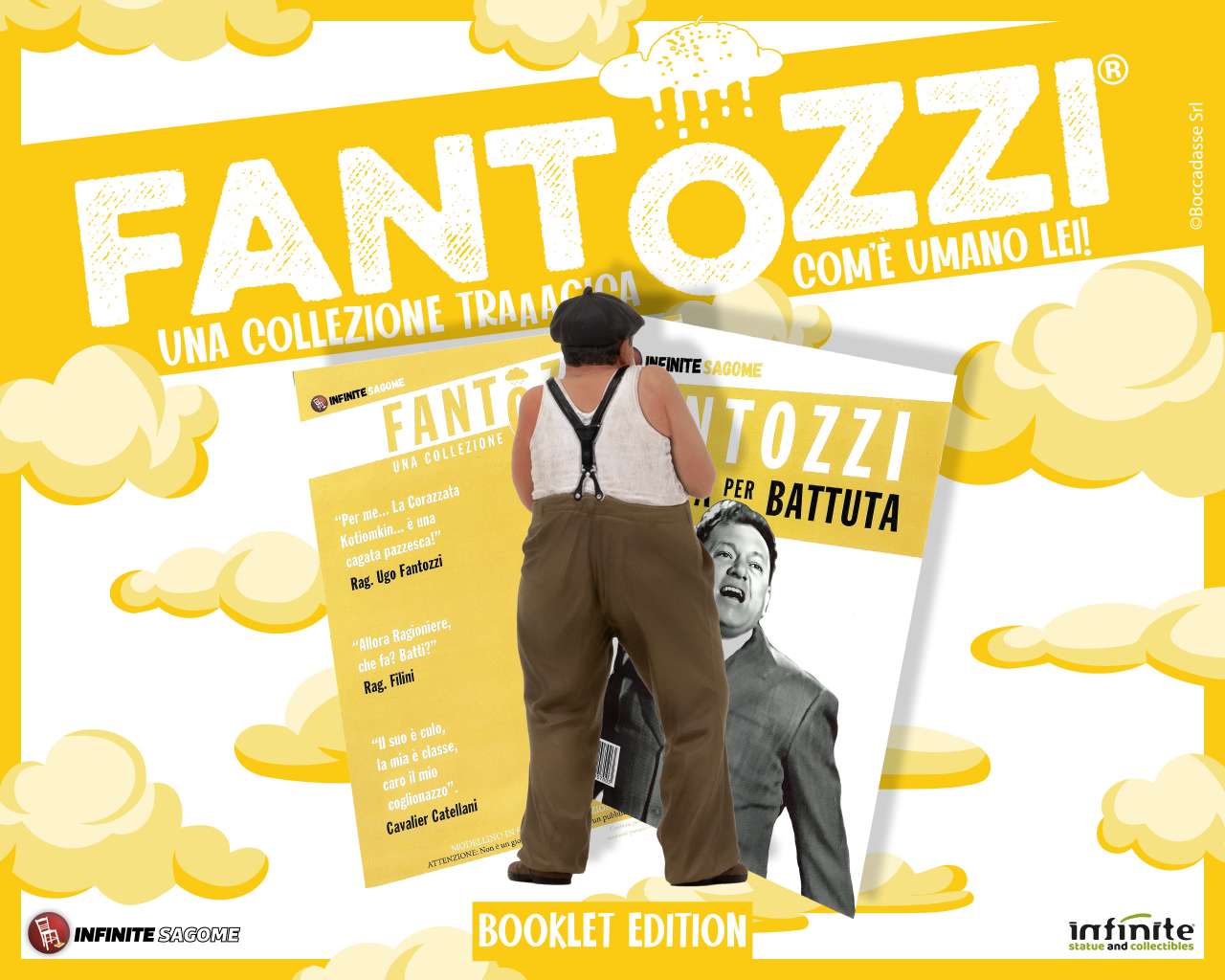Mini Figure PVC Booklet Edition · FANTOZZI ‘Com’è Umano Lei!’