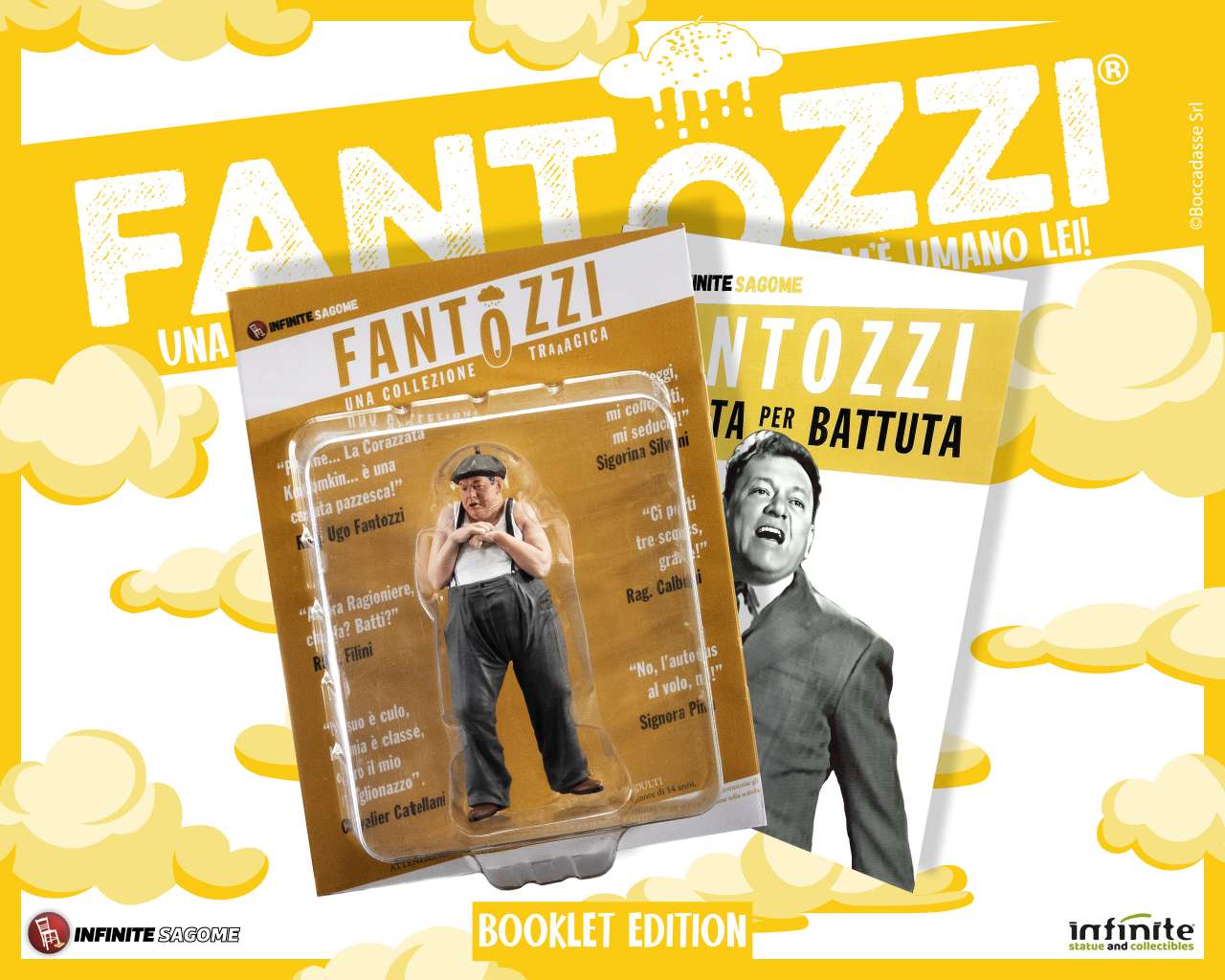 Mini Figure PVC Booklet Edition · FANTOZZI ‘Com’è Umano Lei!’