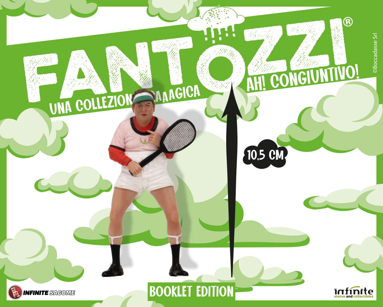 Mini Figure PVC Fantozzi ‘Batti lei?’ · Booklet Edition