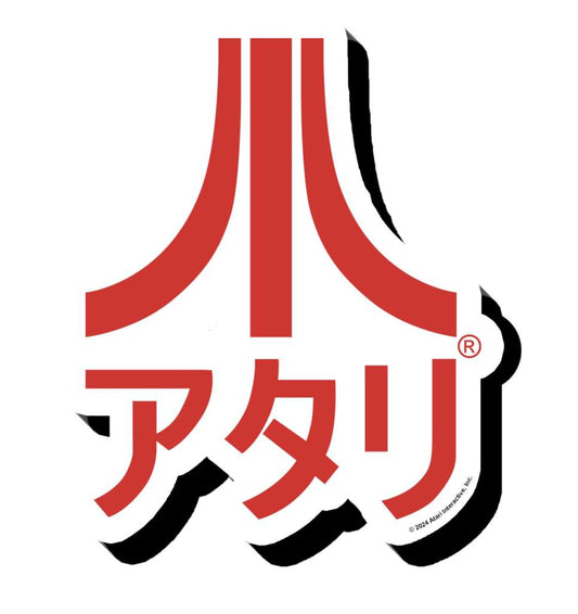 “Magnete Retro Atari Logo Giapponese – Funky Chunky Collezione Videogame 90s