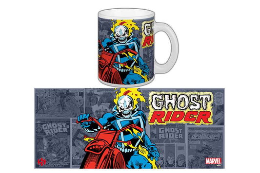 Tazza Marvel Ghost Rider Retro – Mug in Ceramica da Collezione