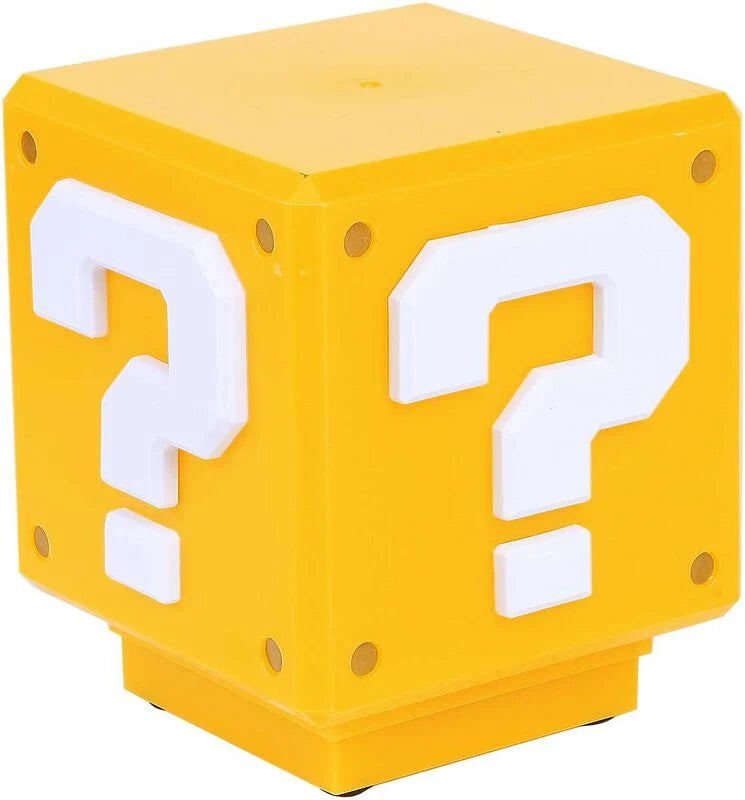 Mini Lampada Super Mario – Question Block Iconico da 13 cm | Gadget Nintendo Ufficiale