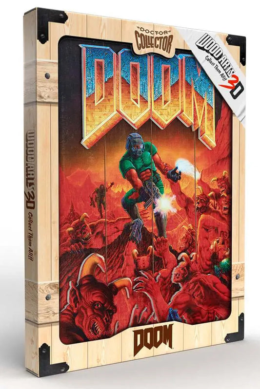 Doom Classic Poster Legno