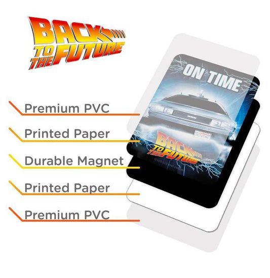 Magnete Lavastoviglie Doubleface “Ritorno al Futuro” – Clean/Dirty – Con Piastra Adesiva