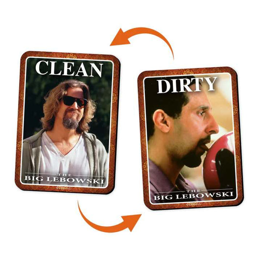 Magnete Doubleface Lavastoviglie “The Big Lebowski” – Clean/Dirty