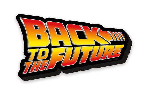 Magnete “Back to the Future” – Logo Ufficiale Ritorno al Futuro – Gadget Geek