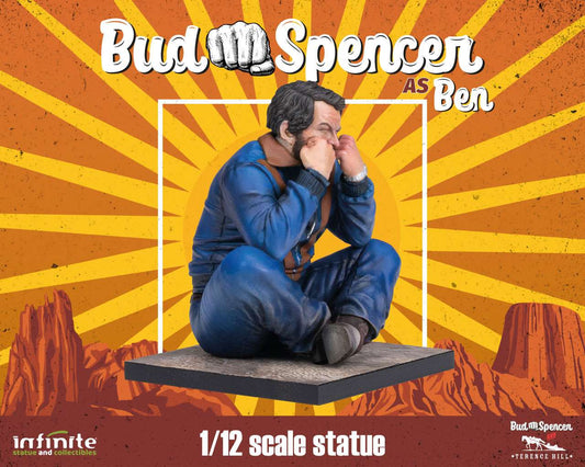 Statua Bud Spencer as Ben 1/12 – Edizione da Collezione Dipinta a Mano “Altrimenti ci Arrabbiamo”