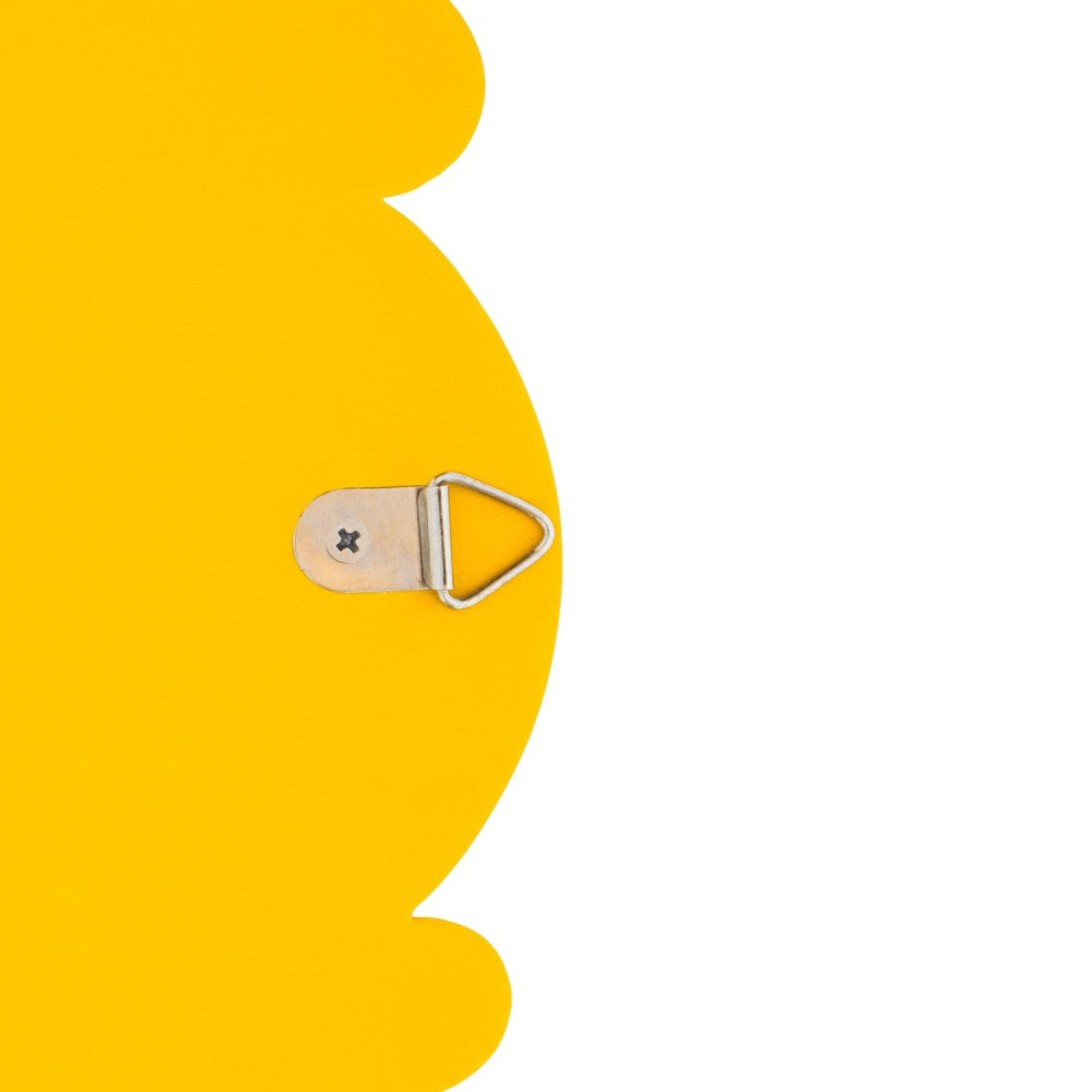 Appendichiavi Friends Cornice Gialla | Portachiavi da Parete Iconico Serie TV