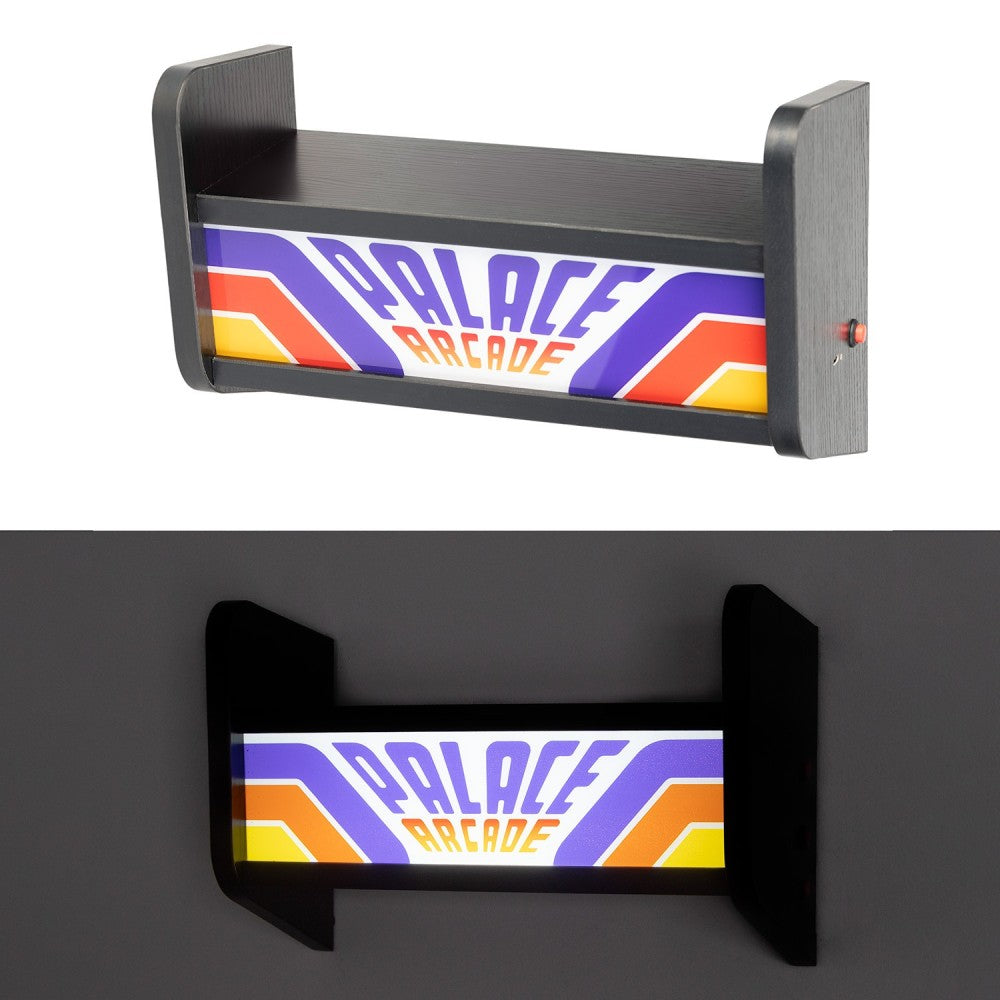 Lampada Arcade Stranger Things PALACE | Mensola Retroilluminata USB Ricaricabile