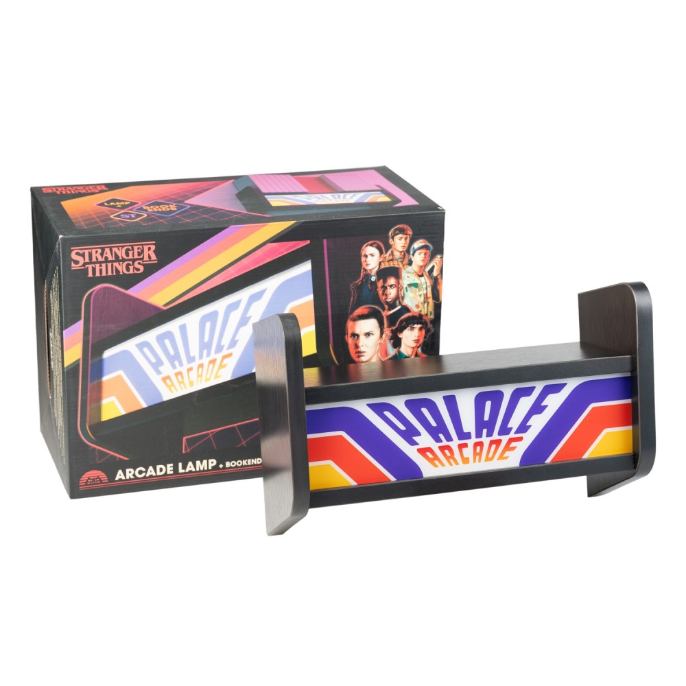 Lampada Arcade Stranger Things PALACE | Mensola Retroilluminata USB Ricaricabile