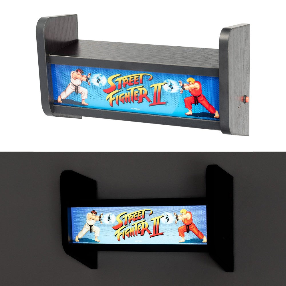 Lampada Arcade Mensola Street Fighter II – Illuminazione LED