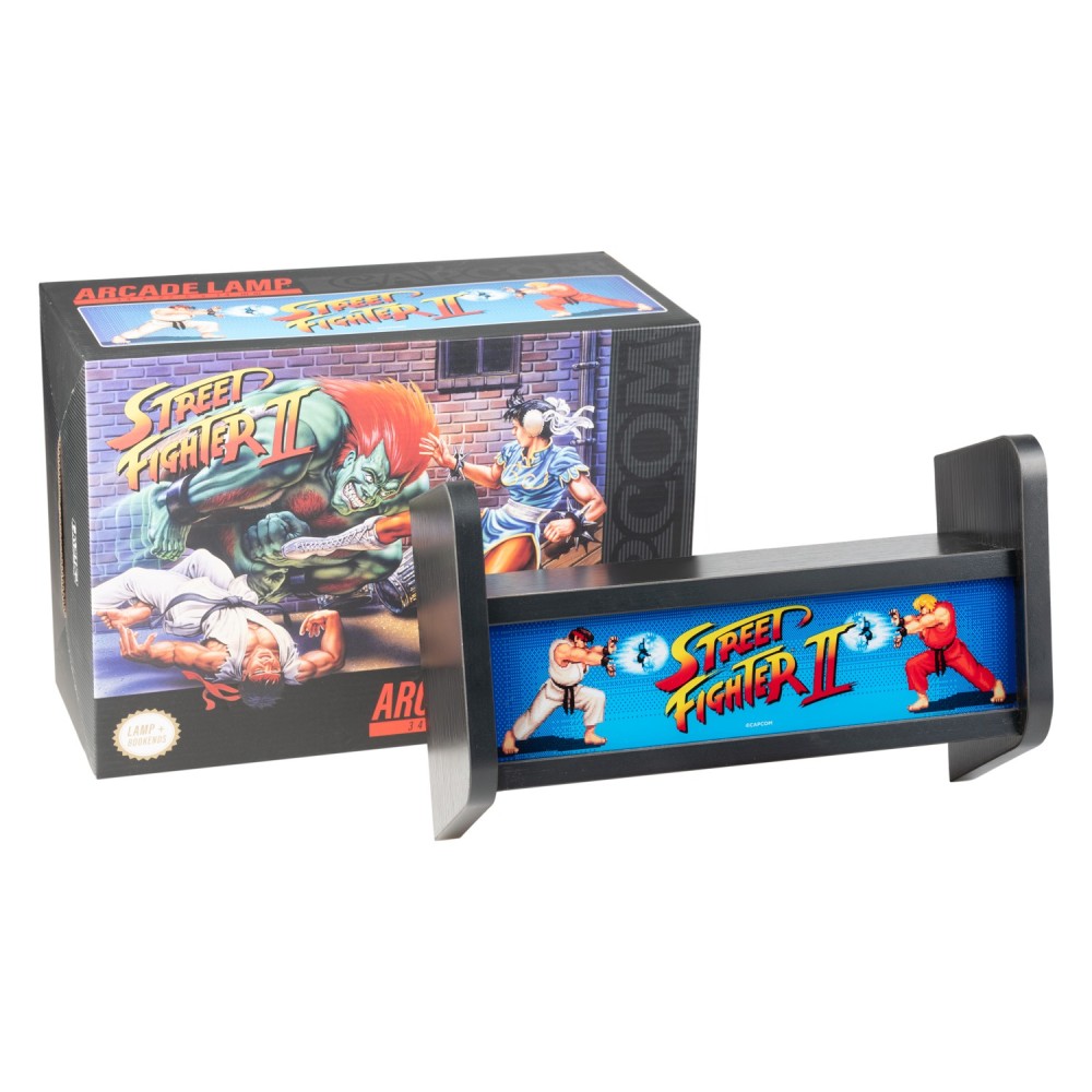 Lampada Arcade Mensola Street Fighter II – Illuminazione LED