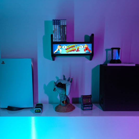Lampada Arcade Mensola Street Fighter II – Illuminazione LED