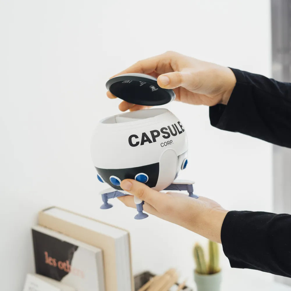 Portamatite Dragon Ball Z Navicella Capsule Corp | Organizer da Scrivania 3D Anime