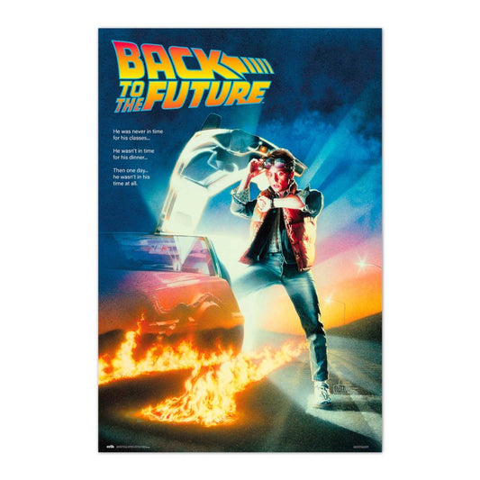 Poster Back to the Future™ – Film Cult Anni ’80 – Formato 61x91,5 cm – Carta Lucida 150 g/m²