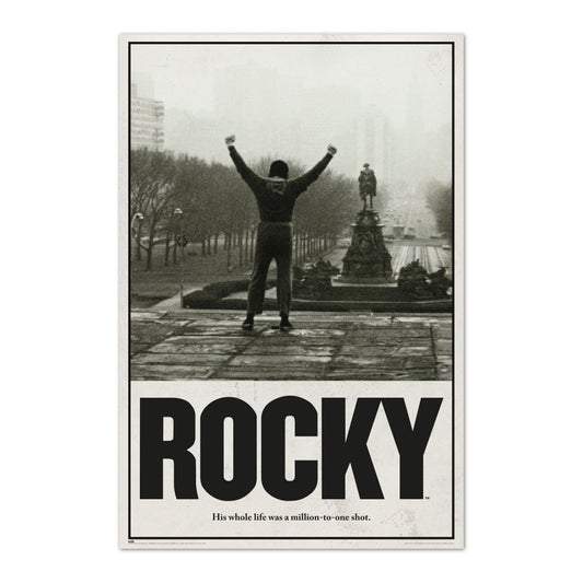 Poster Rocky Ufficiale – Icona del Cinema