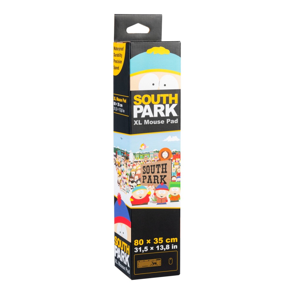Tappetino Mouse XL South Park – 80x35 cm – Base Antiscivolo in Gomma, Superficie Impermeabile