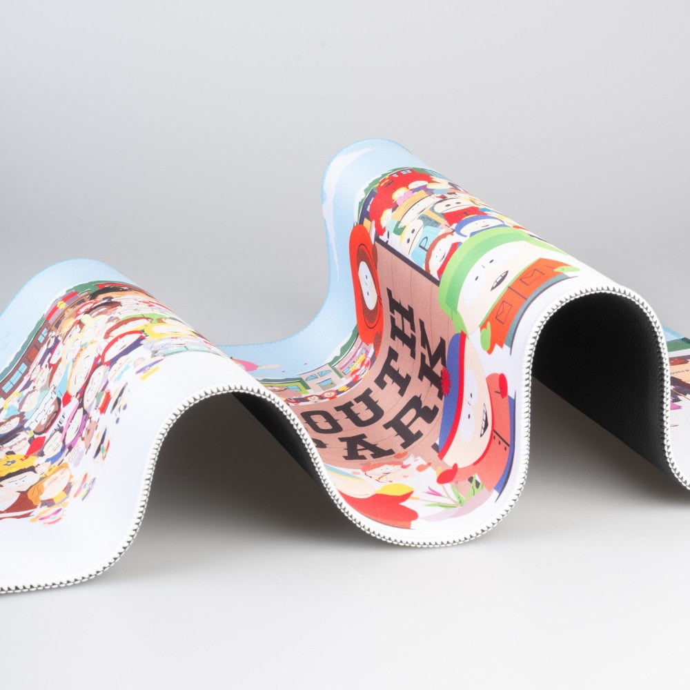 Tappetino Mouse XL South Park – 80x35 cm – Base Antiscivolo in Gomma, Superficie Impermeabile