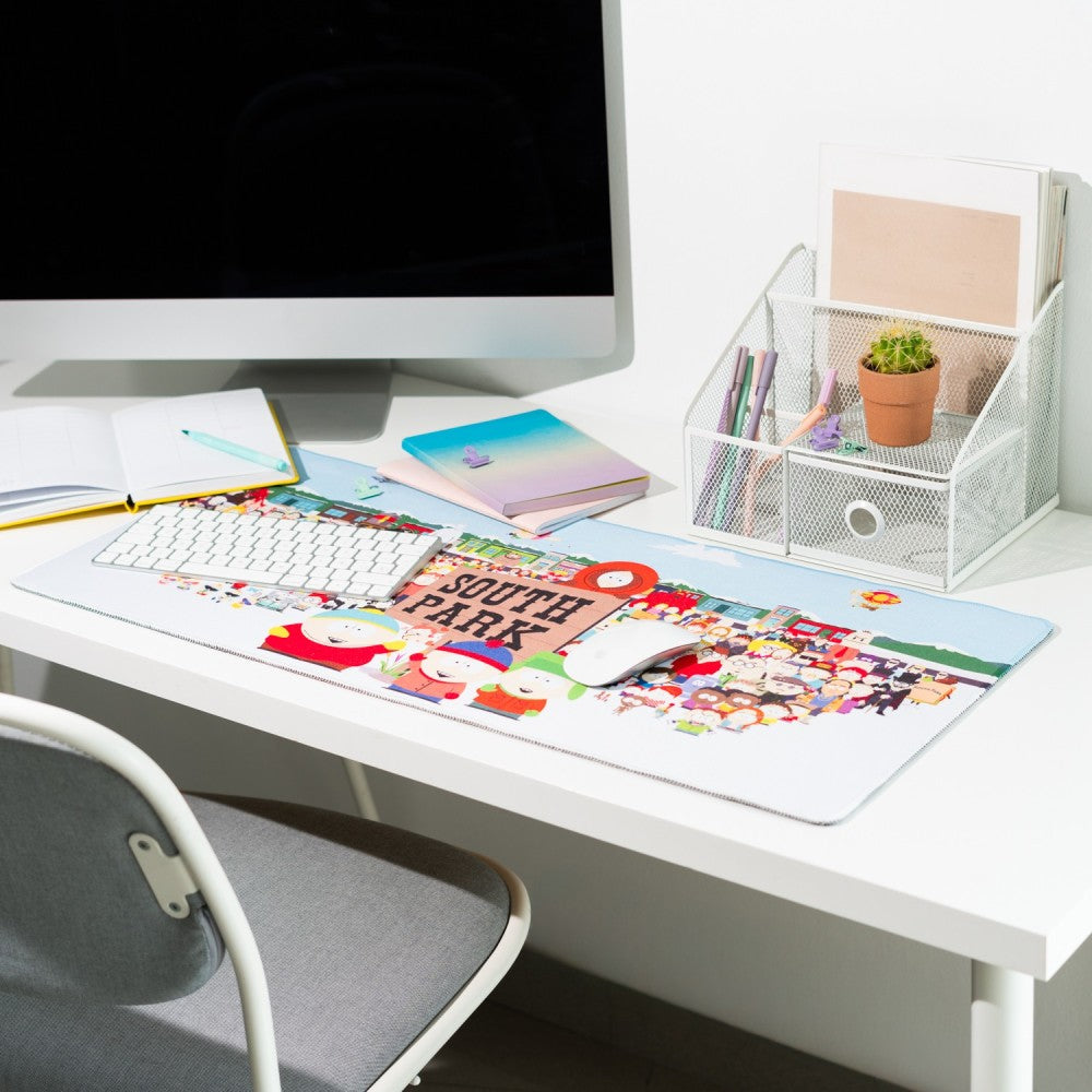 Tappetino Mouse XL South Park – 80x35 cm – Base Antiscivolo in Gomma, Superficie Impermeabile