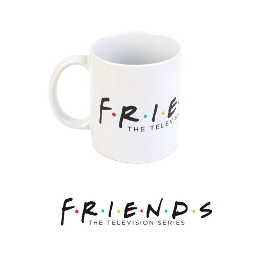 Tazza Friends in Ceramica 350ml – Logo Ufficiale Serie TV – Lavabile in Lavastoviglie