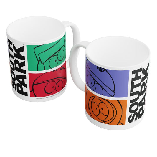 Tazza South Park – Personaggi Iconici in Stile Pop Art – 350 ml in Ceramica